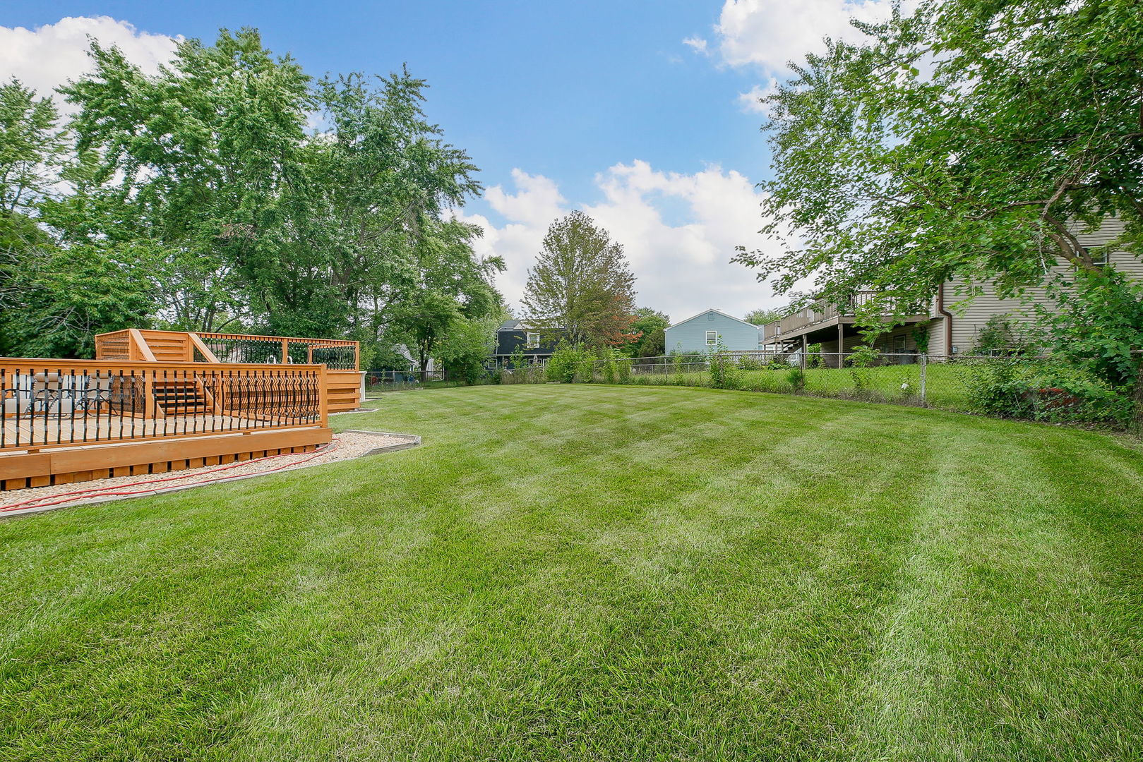 421 North Braintree Drive Schaumburg, IL 60169 - Photo 5 of 23 a view of a park with large trees