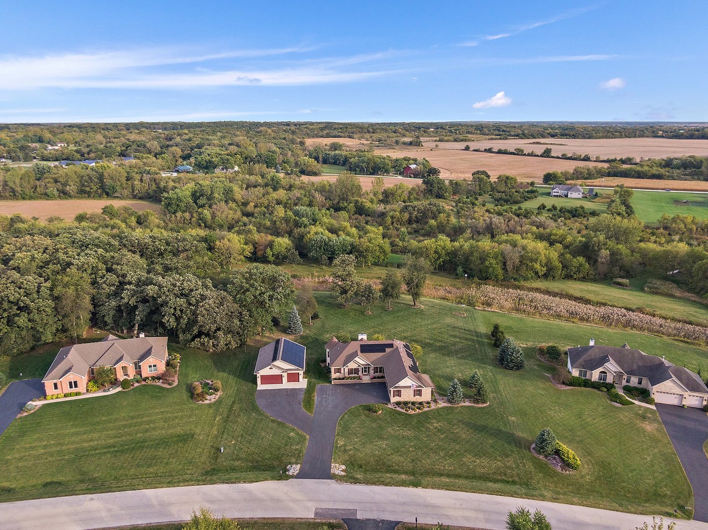 8908 South Hill Road Marengo, IL 60152 - Photo 21 of 53 a view of a city and mountains