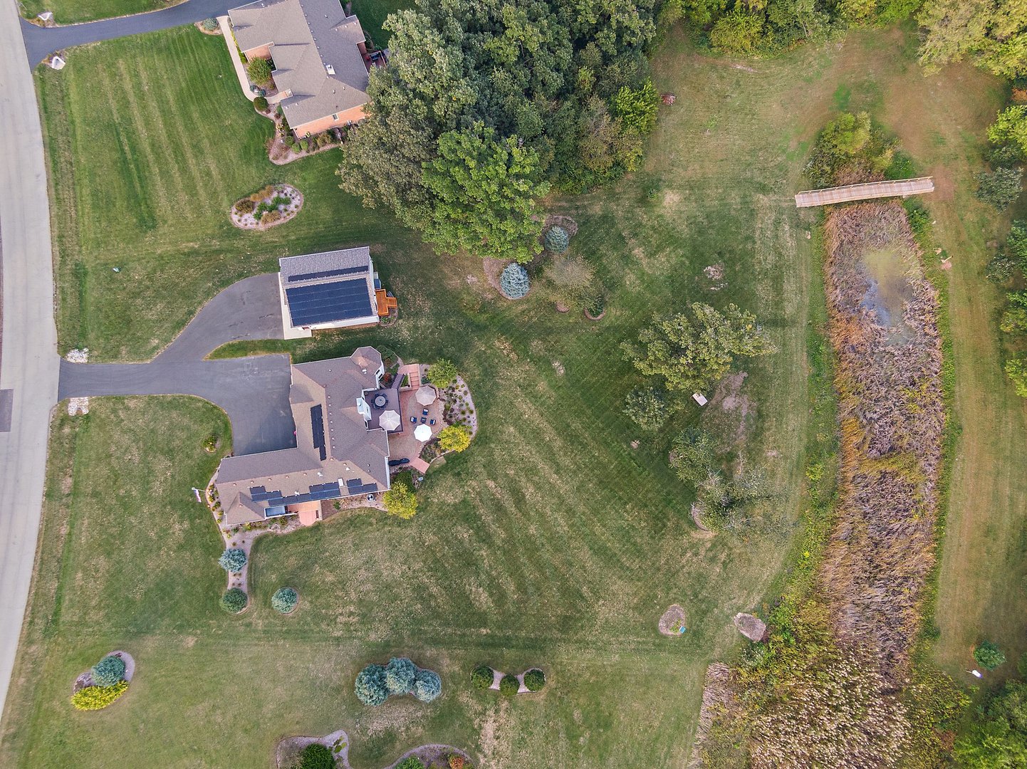 8908 South Hill Road Marengo, IL 60152 - Photo 23 of 53 aerial view of a house with a yard