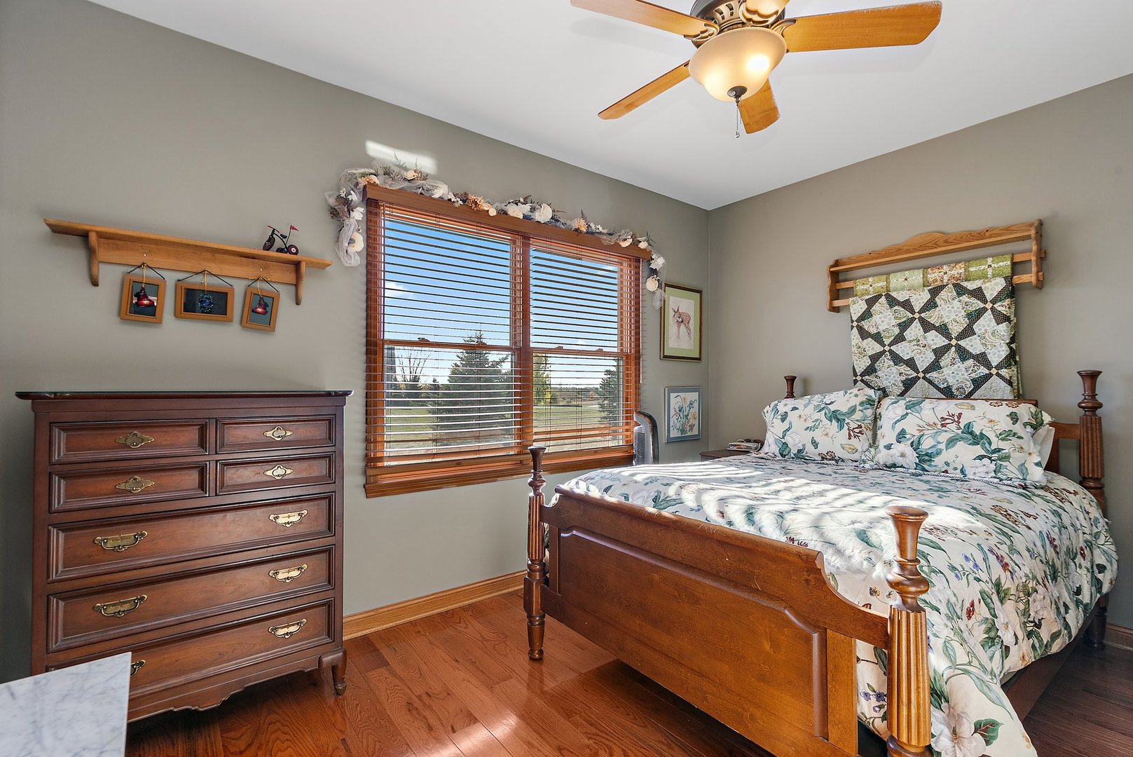 8908 South Hill Road Marengo, IL 60152 - Photo 48 of 53 a bedroom with a bed and a dresser