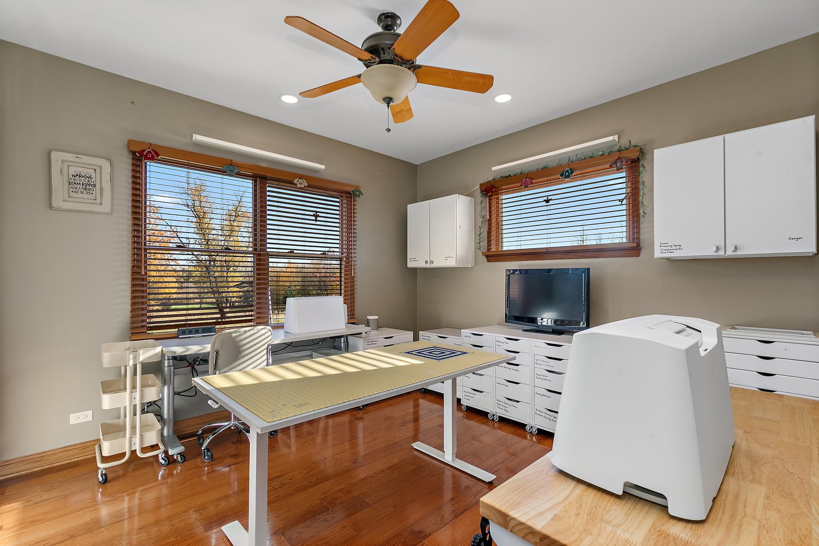 8908 South Hill Road Marengo, IL 60152 - Photo 50 of 53 a workspace with furniture and window