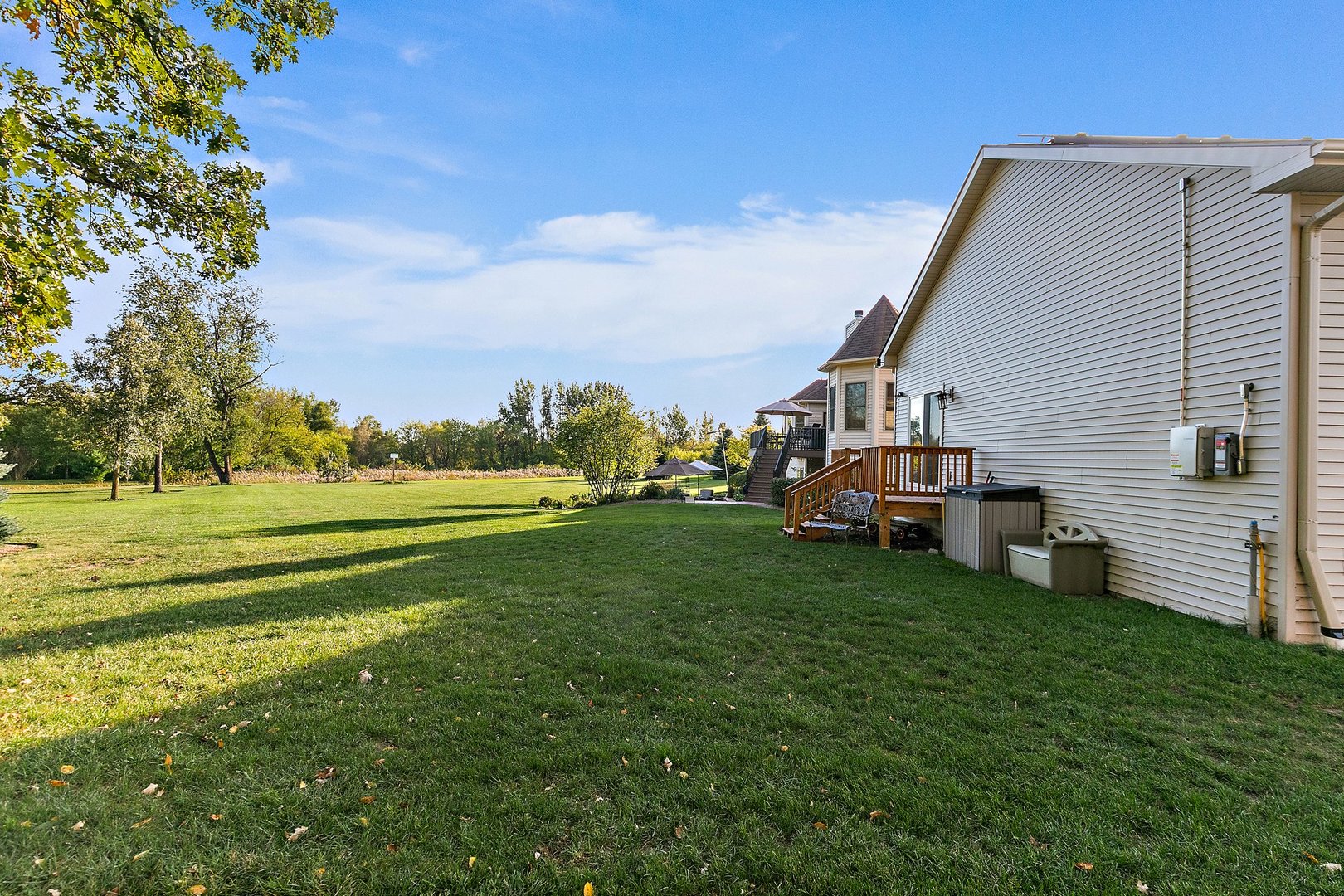 8908 South Hill Road Marengo, IL 60152 - Photo 9 of 53 a view of a house with a big yard