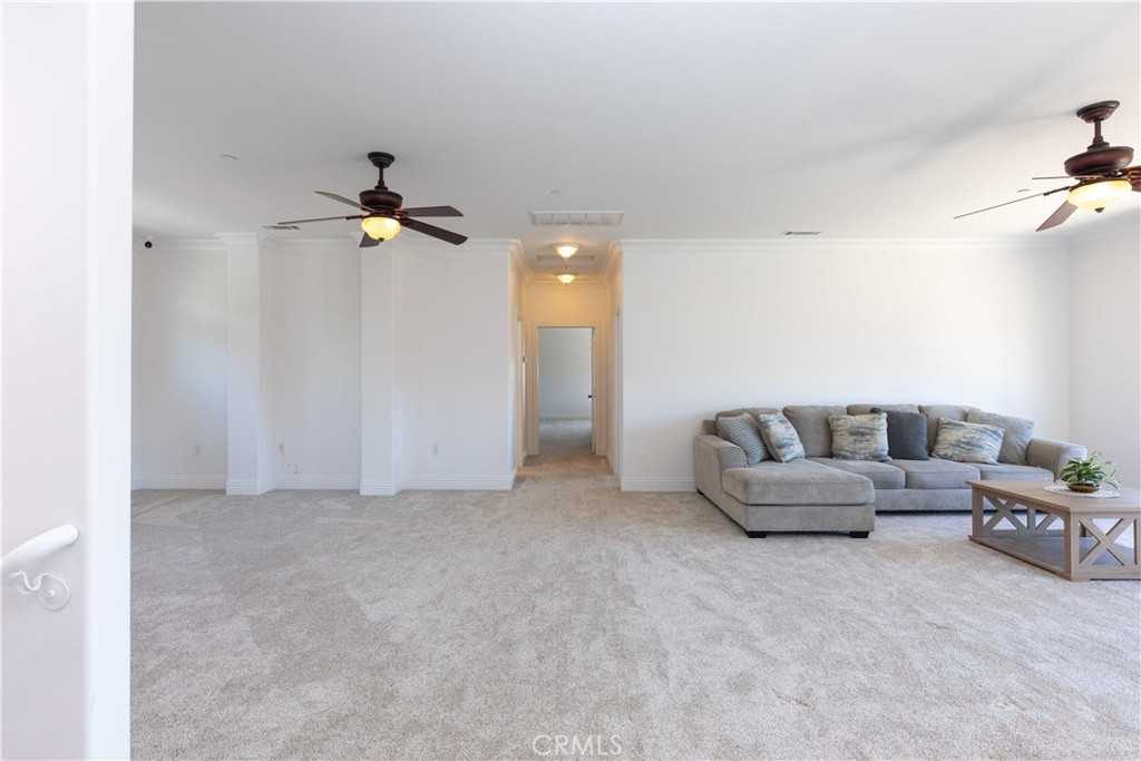19075 Caesar Drive Ramona, CA 92065 - Photo 53 of 75 a living room with furniture and a ceiling fan