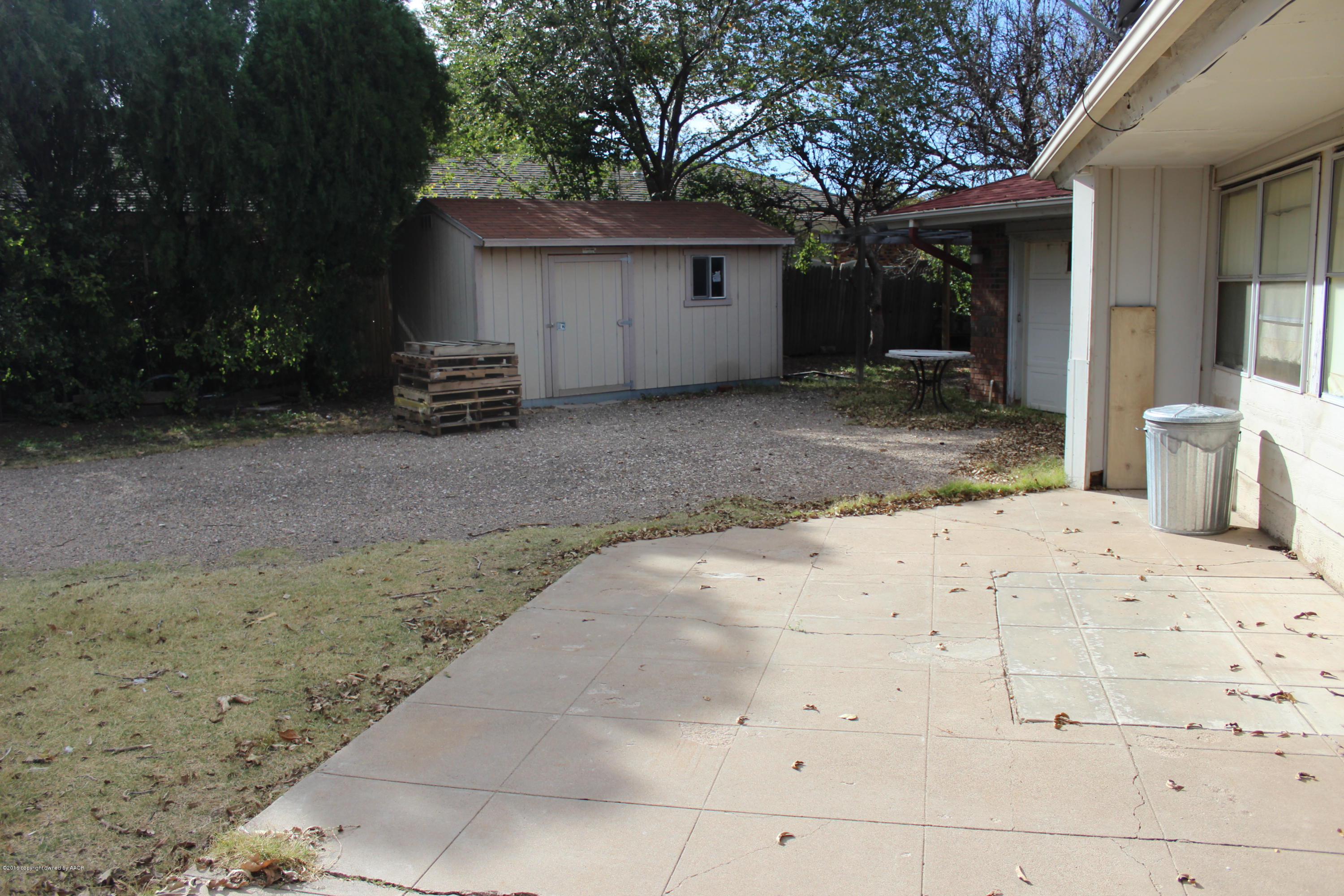 4901 McCarty Boulevard Amarillo, TX 79110 - Photo 16 of 17 Backyard