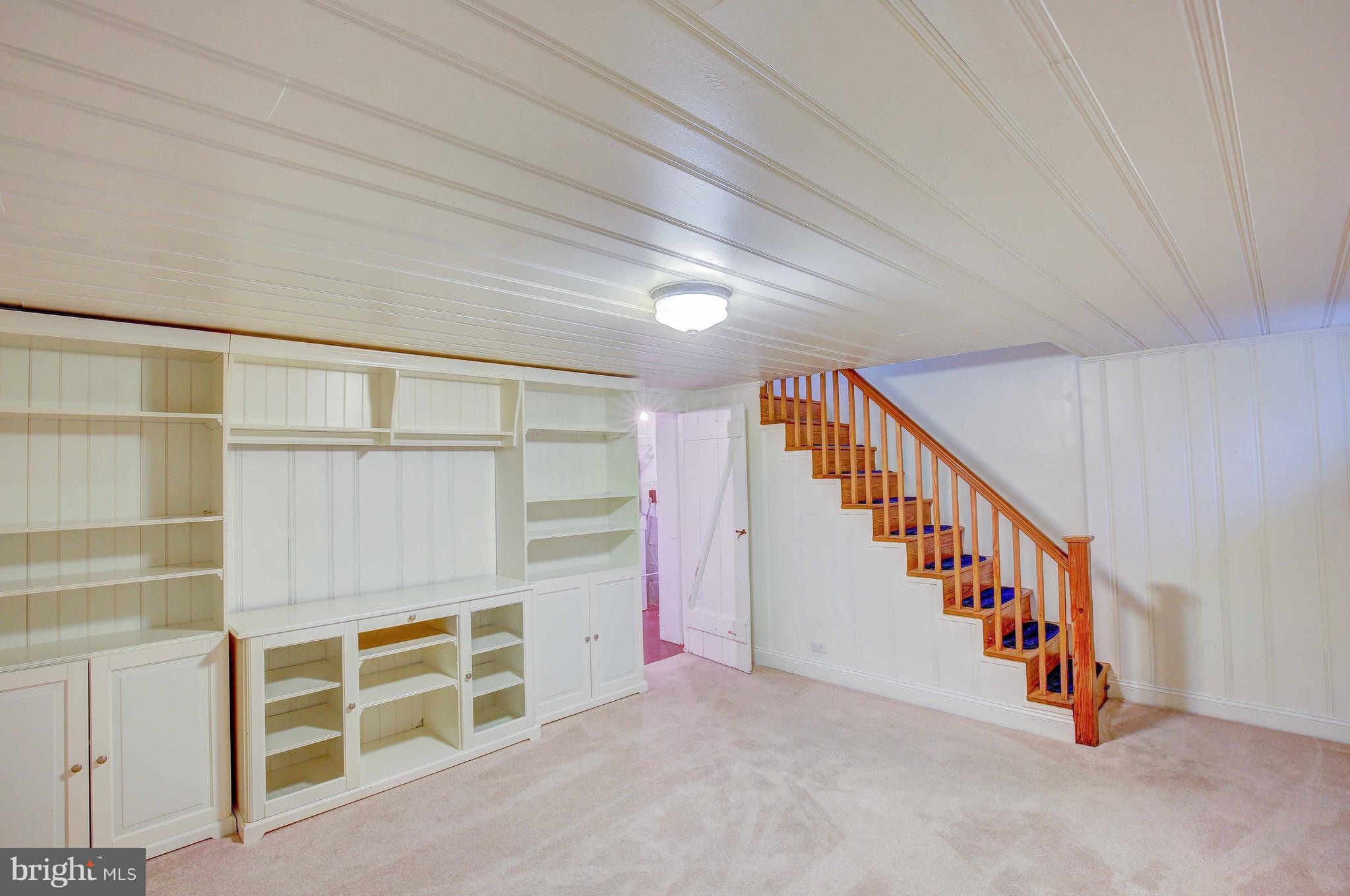 203 Murdock Road Baltimore, MD 21212 - Photo 22 of 30 Finished basement with tons of built-ins!