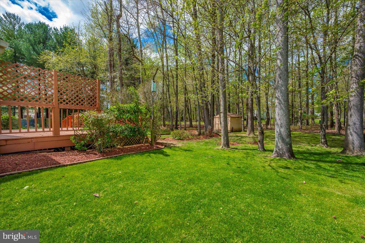 1402 Partridge Lane Bowie, MD 20721 - Photo 48 of 56 a view of a backyard with a garden