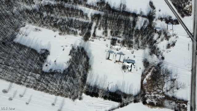 10268 Madison Road Montville, OH 44064 - Photo 2 of 7 View of snowy aerial view