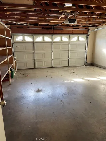 a view of a room with racks