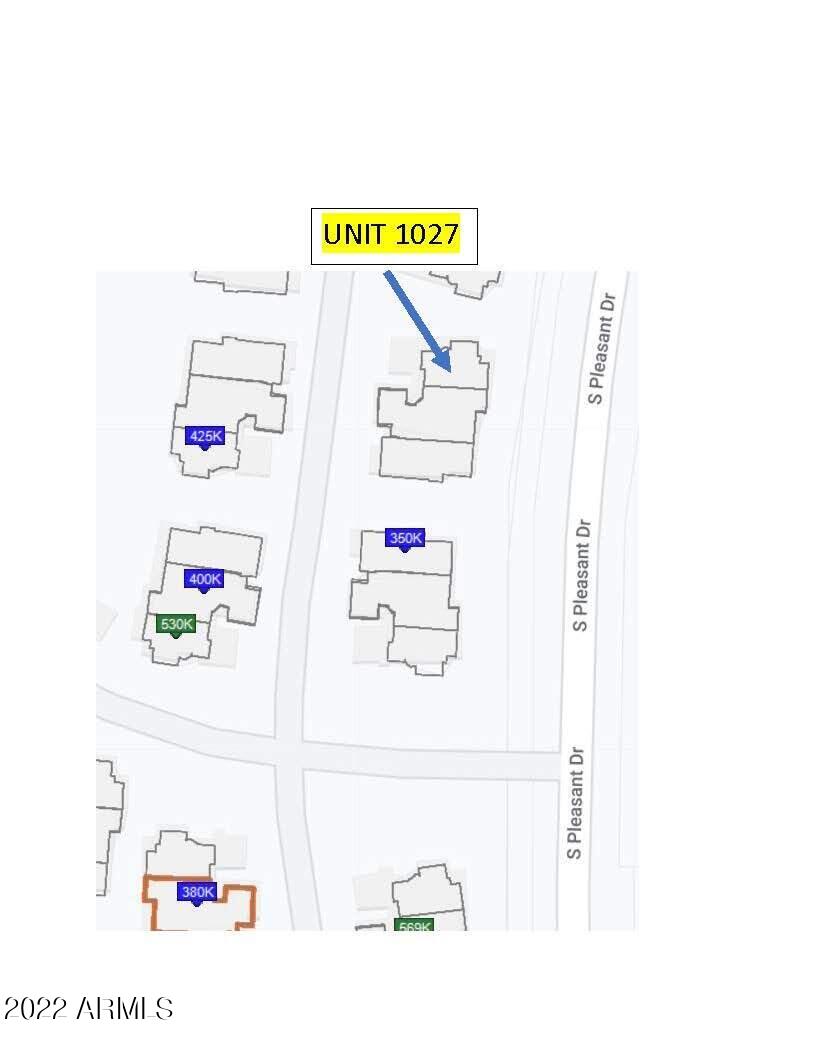 4777 South Fulton Ranch Boulevard, Unit 1027 Chandler, AZ 85248 - Photo 26 of 36 Map to Unit 1027