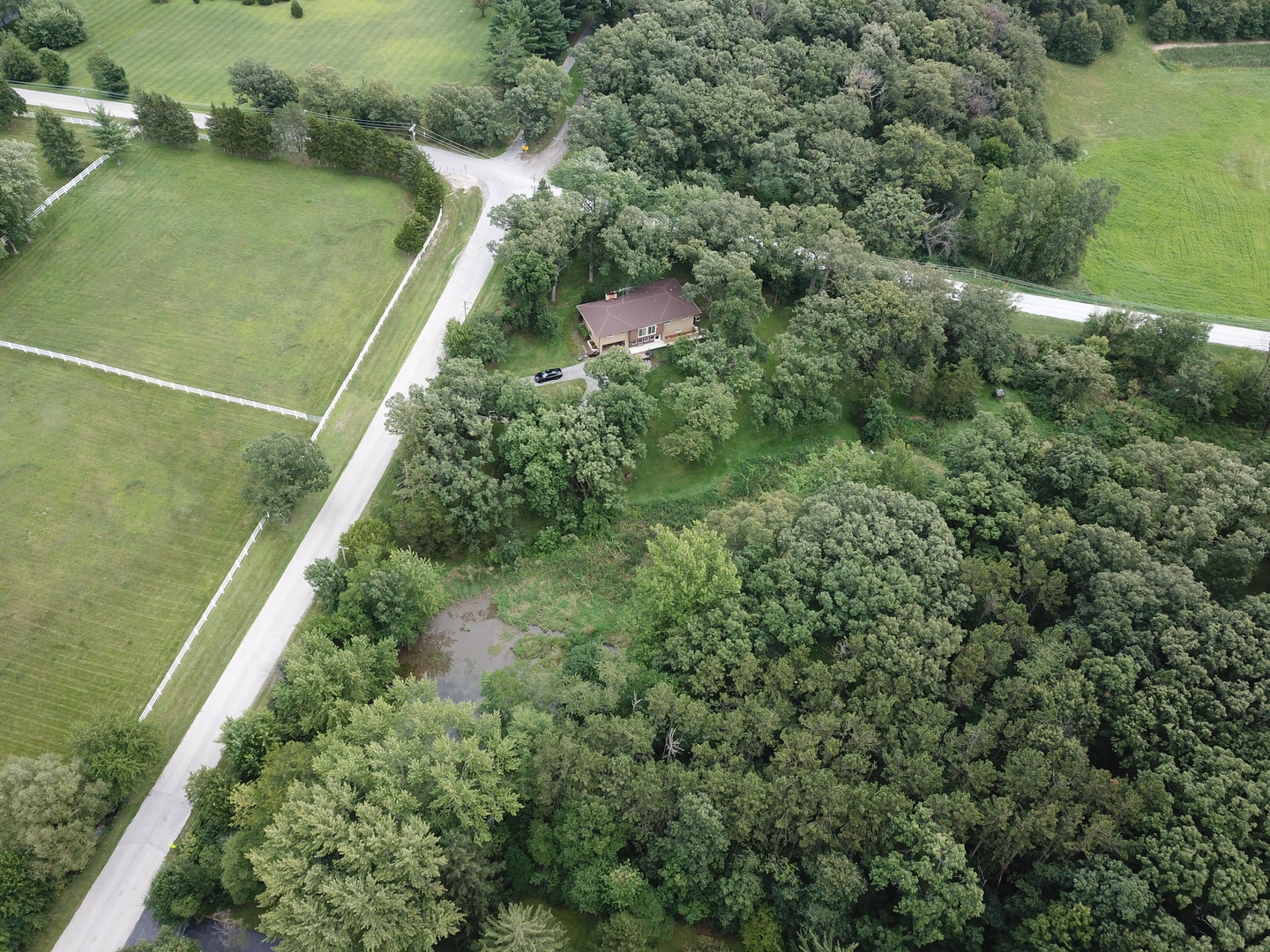 27960 South Klemme Road Beecher, IL 60401 - Photo 22 of 24 a view of a yard with a swimming pool