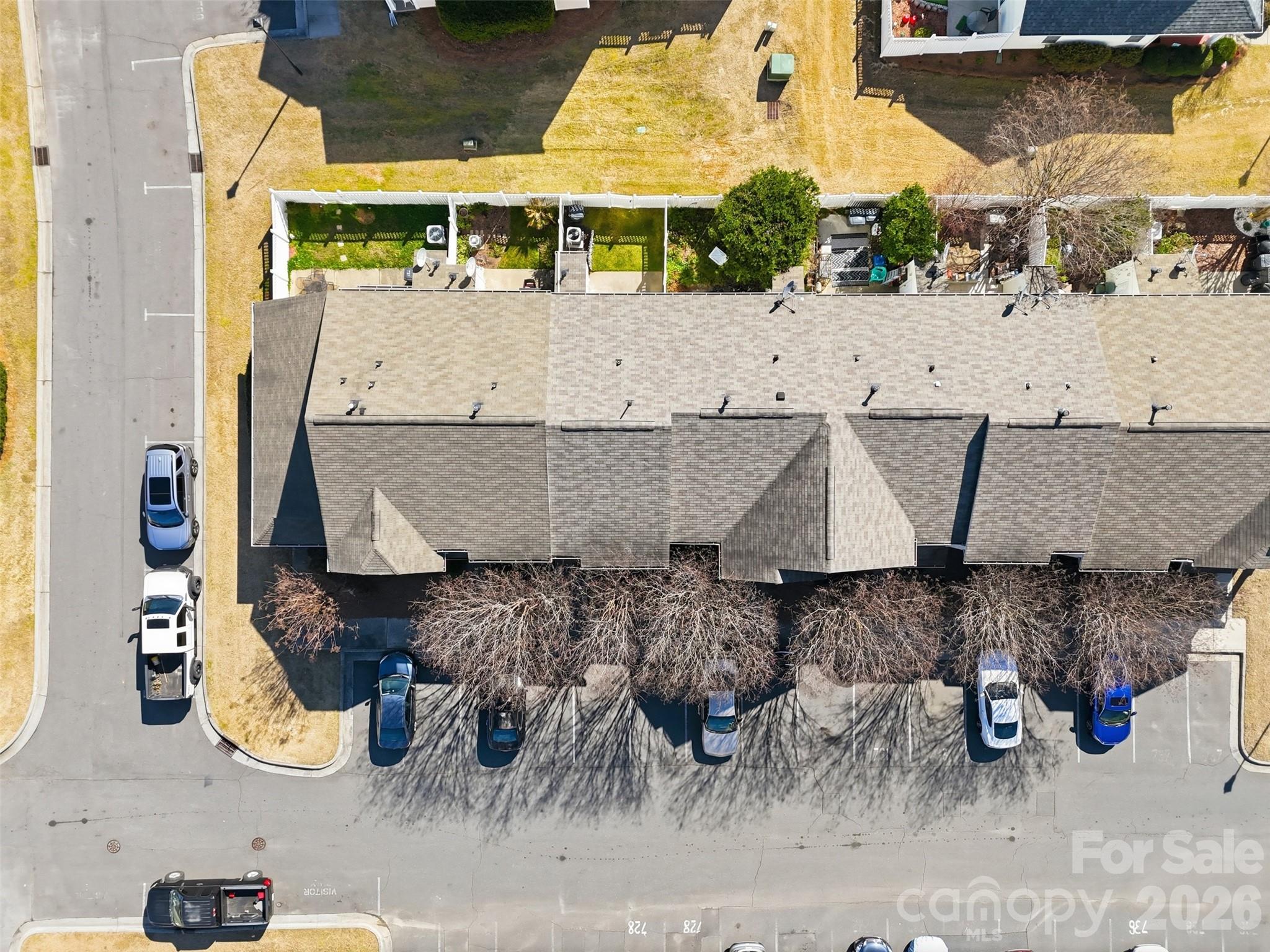 727 Shellstone Place Fort Mill, SC 29708 - Photo 26 of 31 an aerial view of a house with a yard and large tree