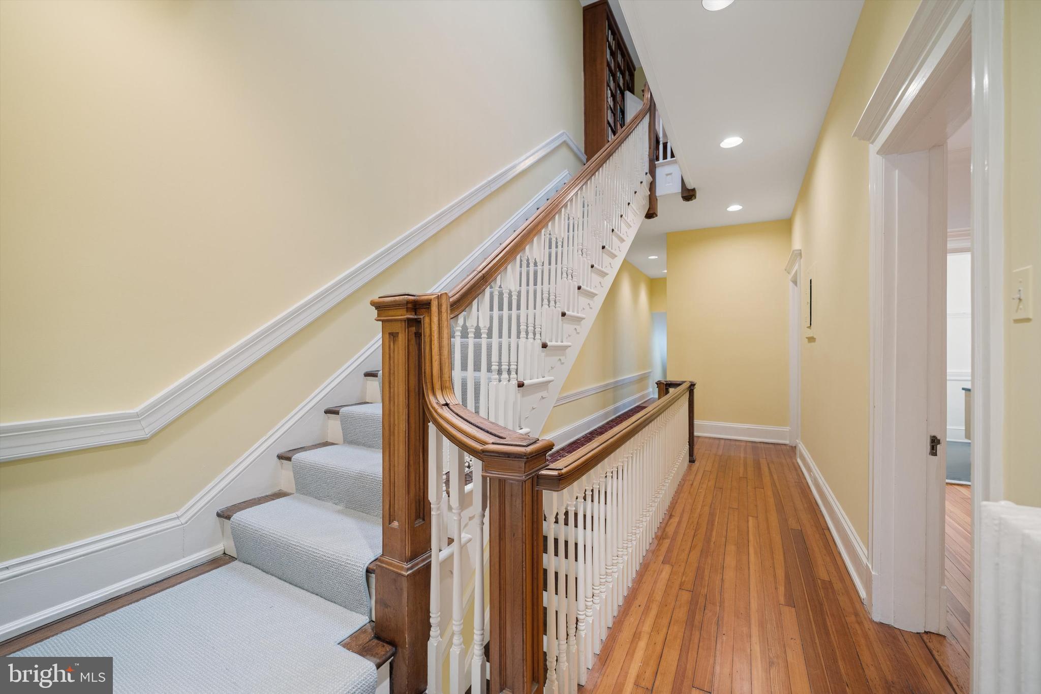 2134 R Street Northwest Washington, DC 20008 - Photo 18 of 36 Gracious Stairway