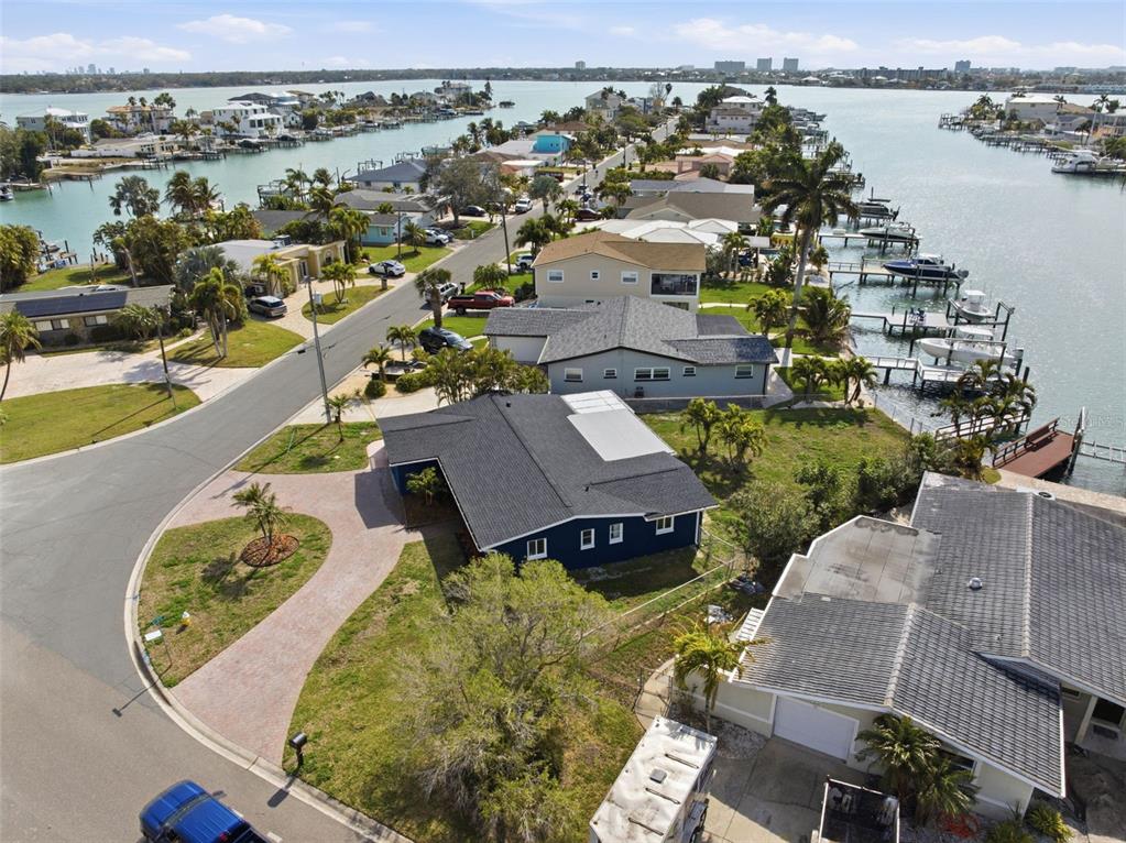 785 115th Avenue Treasure Island, FL 33706 - Photo 2 of 46 an aerial view of a house with a ocean view