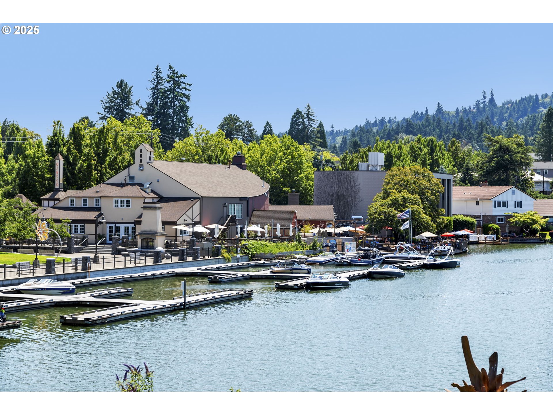 436 5th Street Lake Oswego, OR 97034 - Photo 34 of 35 a view of a lake with houses