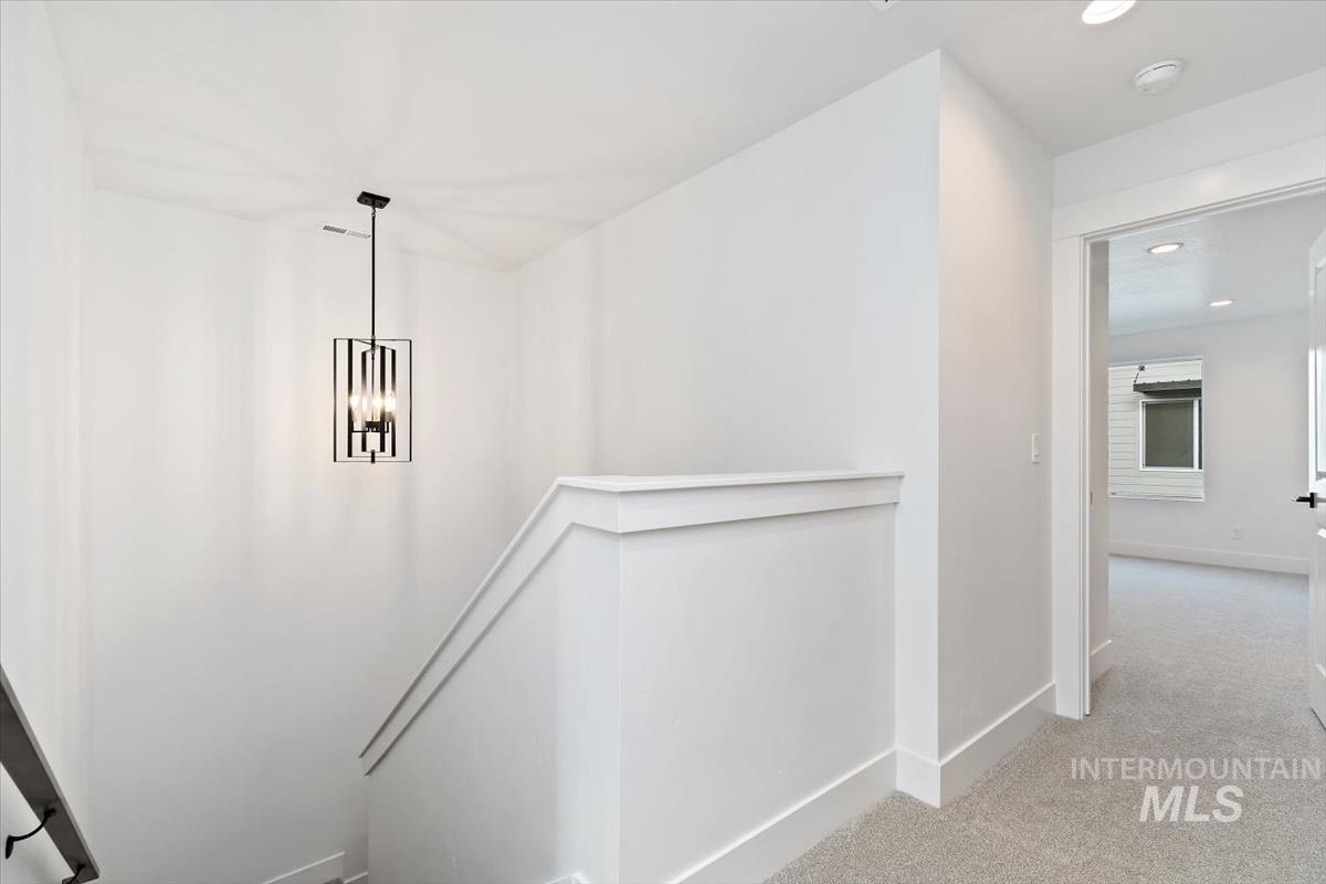 736 South Calhoun Lane Star, ID 83669 - Photo 13 of 42 Stairs with carpet and recessed lighting