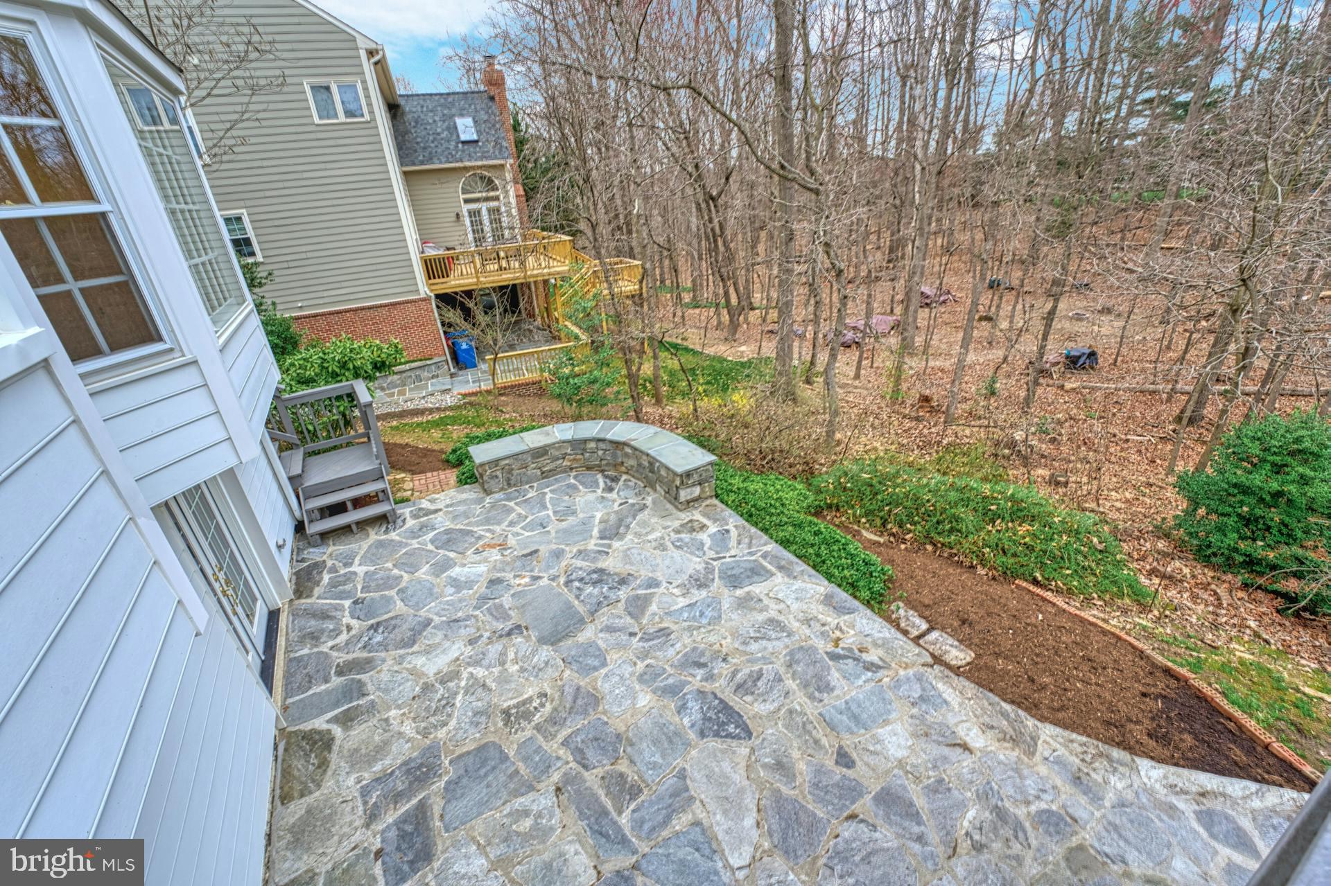 11263 Center Harbor Road Reston, VA 20194 - Photo 54 of 71 Beautiful flagstone patio.