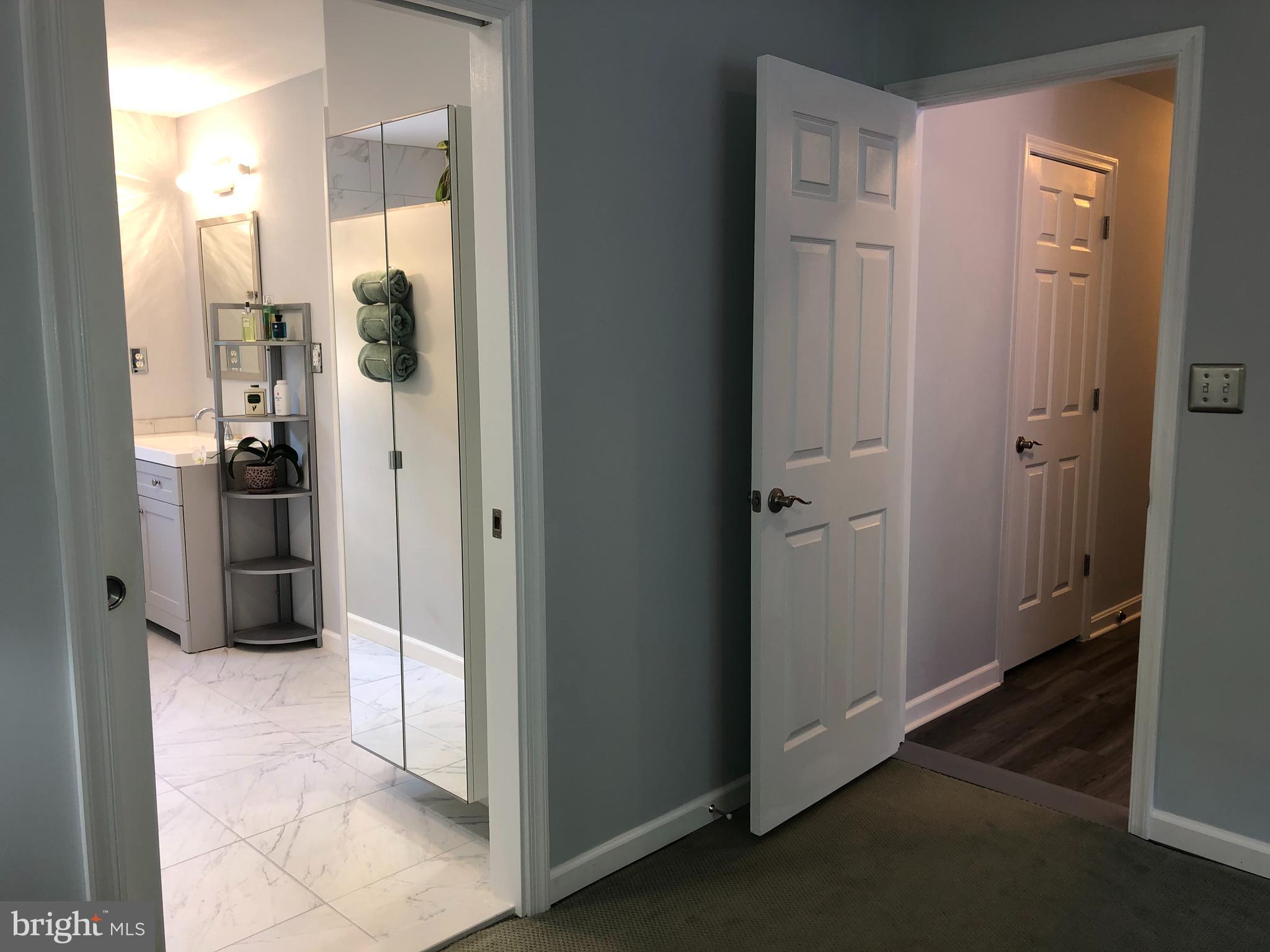 4575 Courtneys Corner Road Sumerduck, VA 22742 - Photo 66 of 145 Primary Bath to left, upstairs hall to right