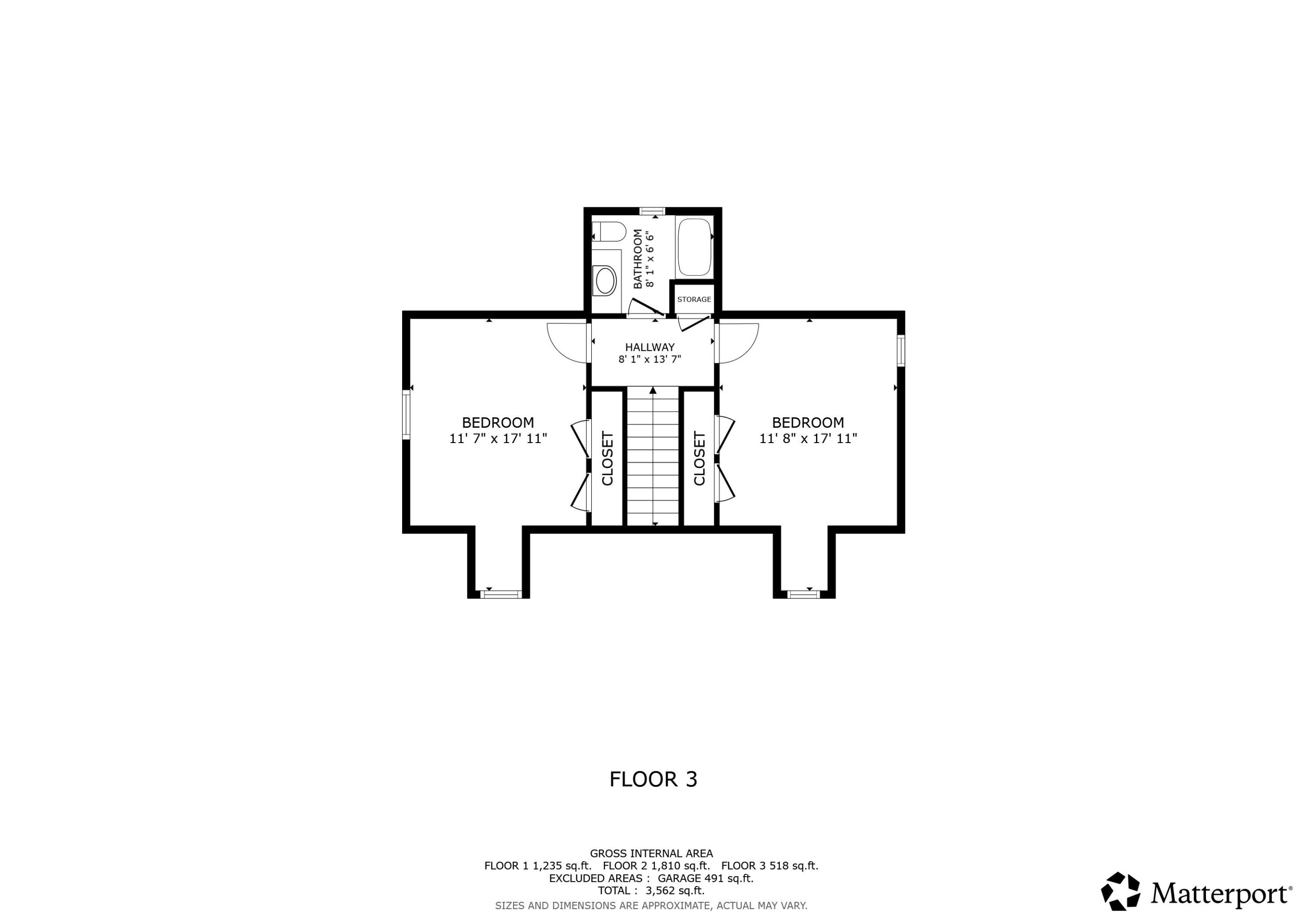 1360 Friday Road Coloma, MI 49038 - Photo 48 of 50 1360 Friday Rd Floor 3