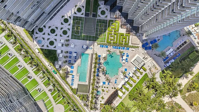 a front view of a building