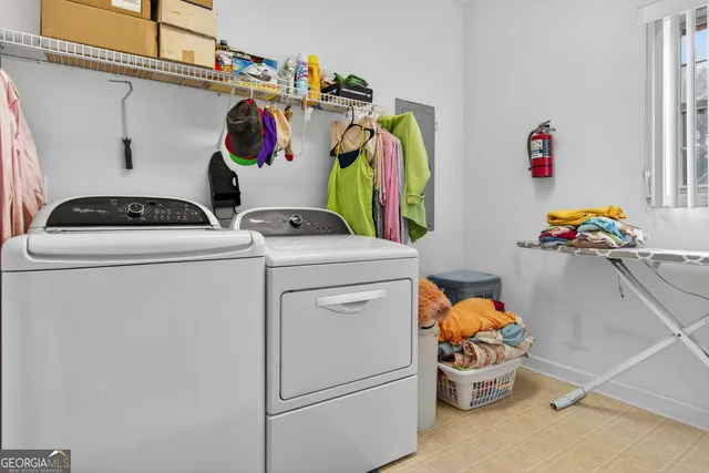 a view of a hallway with interior of the house
