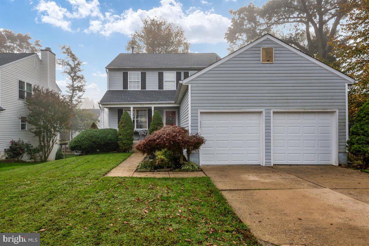 845 Sunny Chapel Road Odenton, MD 21113 - Photo 2 of 45 2 car front entry garage with new doors