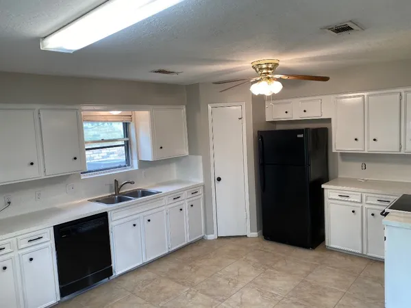 a view of hallway with shower