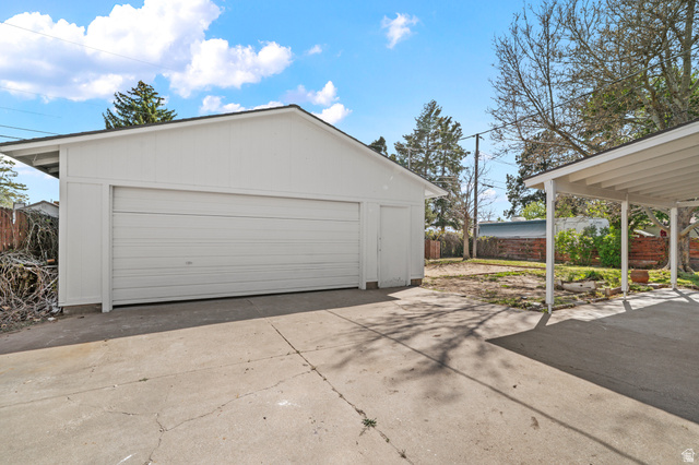 2267 West 4350th Street South Roy, UT 84067 - Photo 30 of 32 View of detached garage