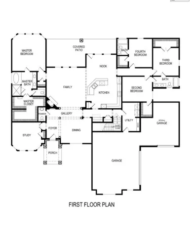 a picture of a room with a white wall and a picture