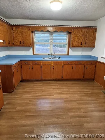 a view of a room with an empty space