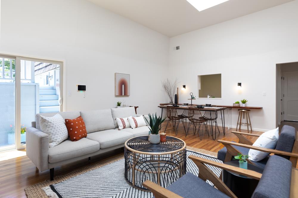 439 Cliff Drive Aptos, CA 95003 - Photo 5 of 29 a living room with furniture and wooden floor