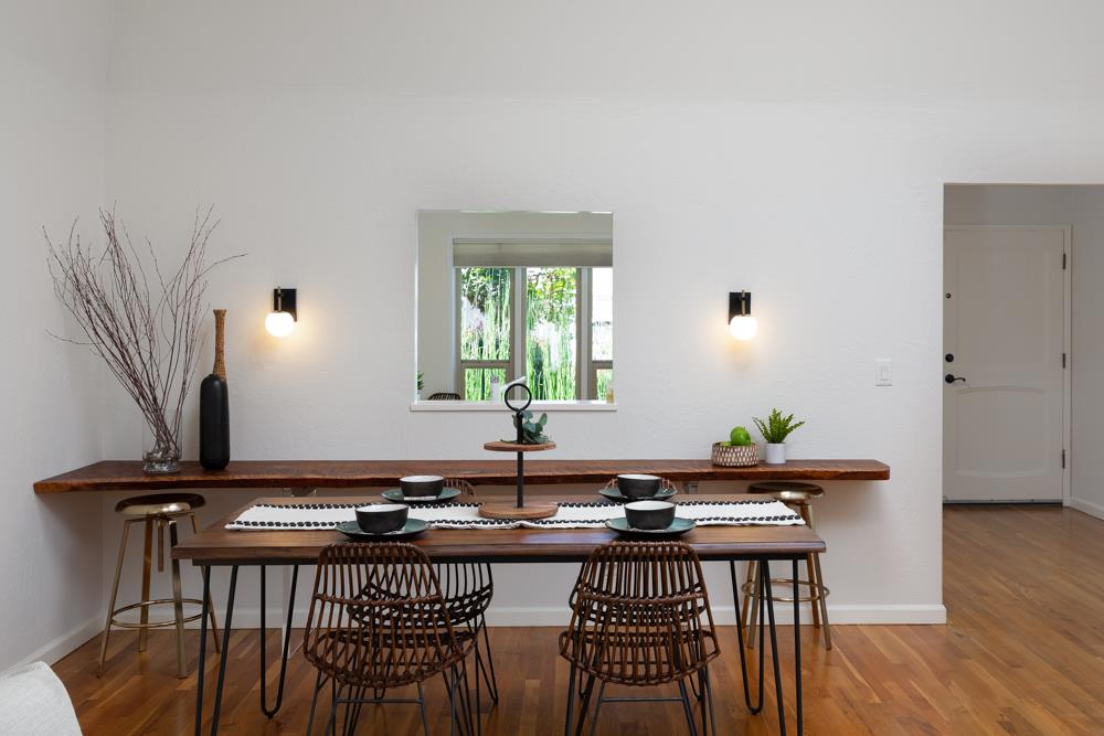 439 Cliff Drive Aptos, CA 95003 - Photo 6 of 29 a view of a dining room with furniture and wooden floor