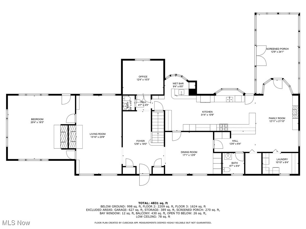 644 Riverside Drive Painesville, OH 44077 - Photo 47 of 48 View of layout