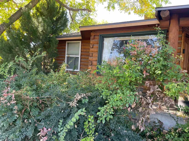a front view of a house with yard