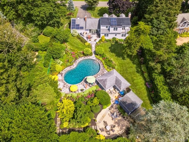 330 Private Road East Patchogue, NY 11772 - Photo 36 of 42 an aerial view of residential house with outdoor space and parking