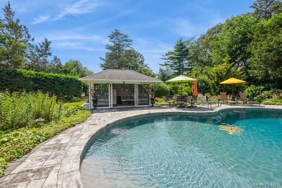 330 Private Road East Patchogue, NY 11772 - Photo 37 of 42 an outdoor space with swimming pool and green space
