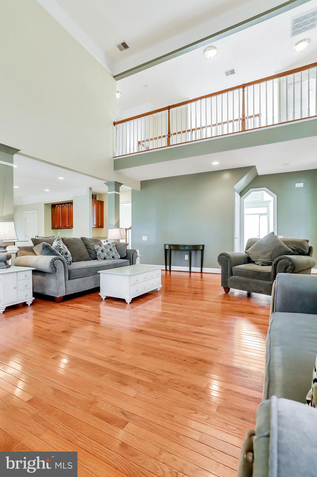 11412 Ridge Mist Terrace Potomac, MD 20854 - Photo 21 of 73 Two-Story Family Room with Upstairs Catwalk