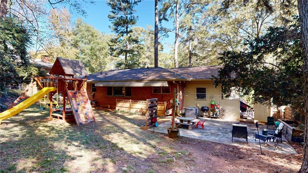 1838 Bruce Road Northeast Atlanta, GA 30329 - Photo 54 of 59 a view of a park with large trees
