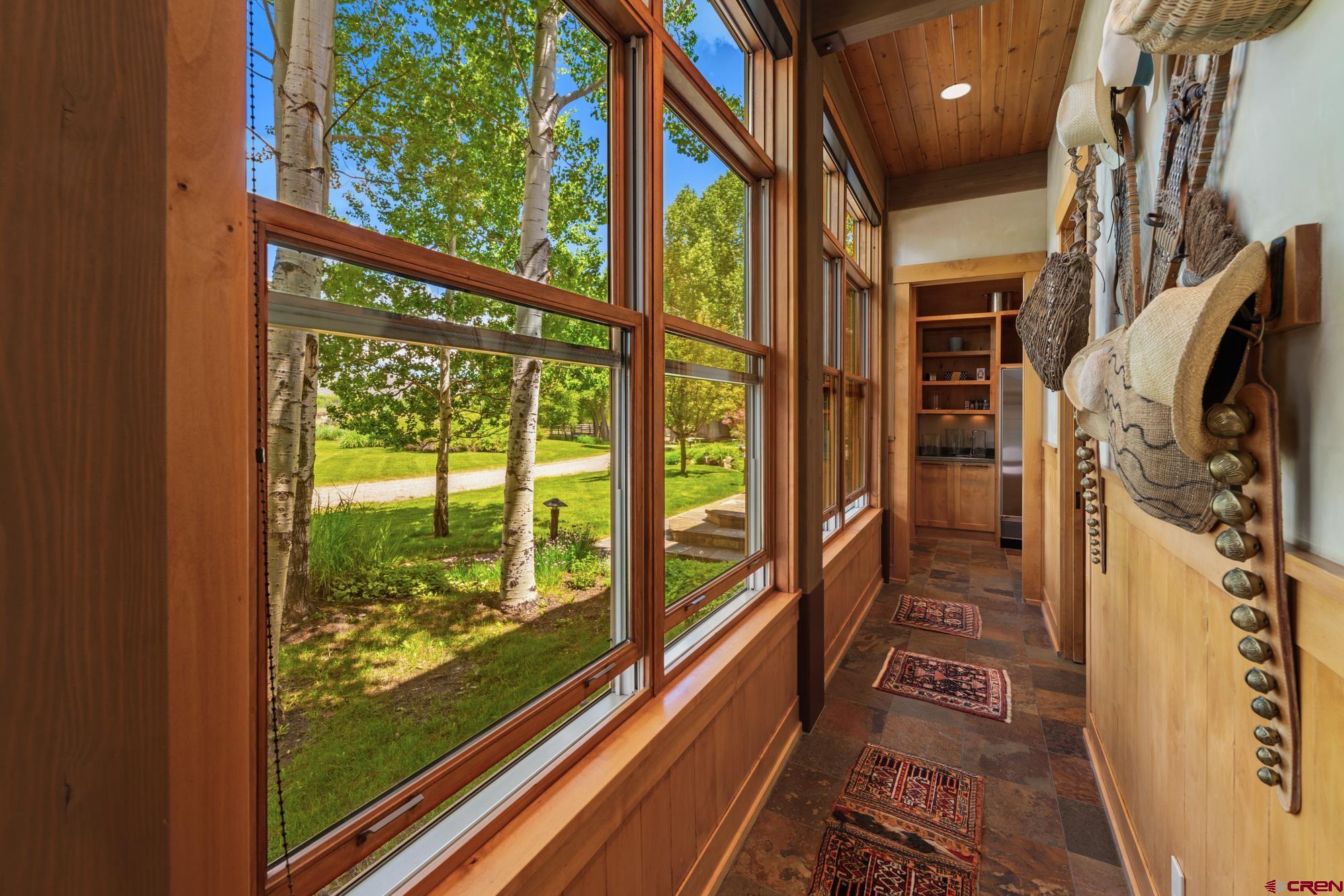 505 Eagle Creek Road Gunnison, CO 81230 - Photo 26 of 45 a view of a large window with an outdoor view