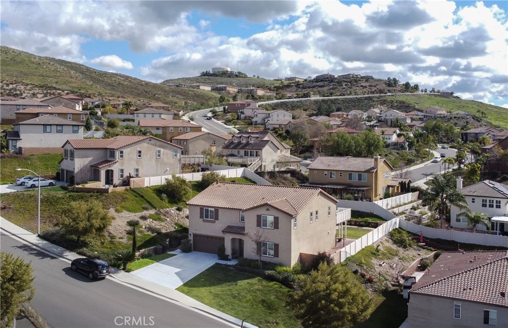 16657 Golden Bluff Loop Riverside, CA 92503 - Photo 5 of 47 an aerial view of a house