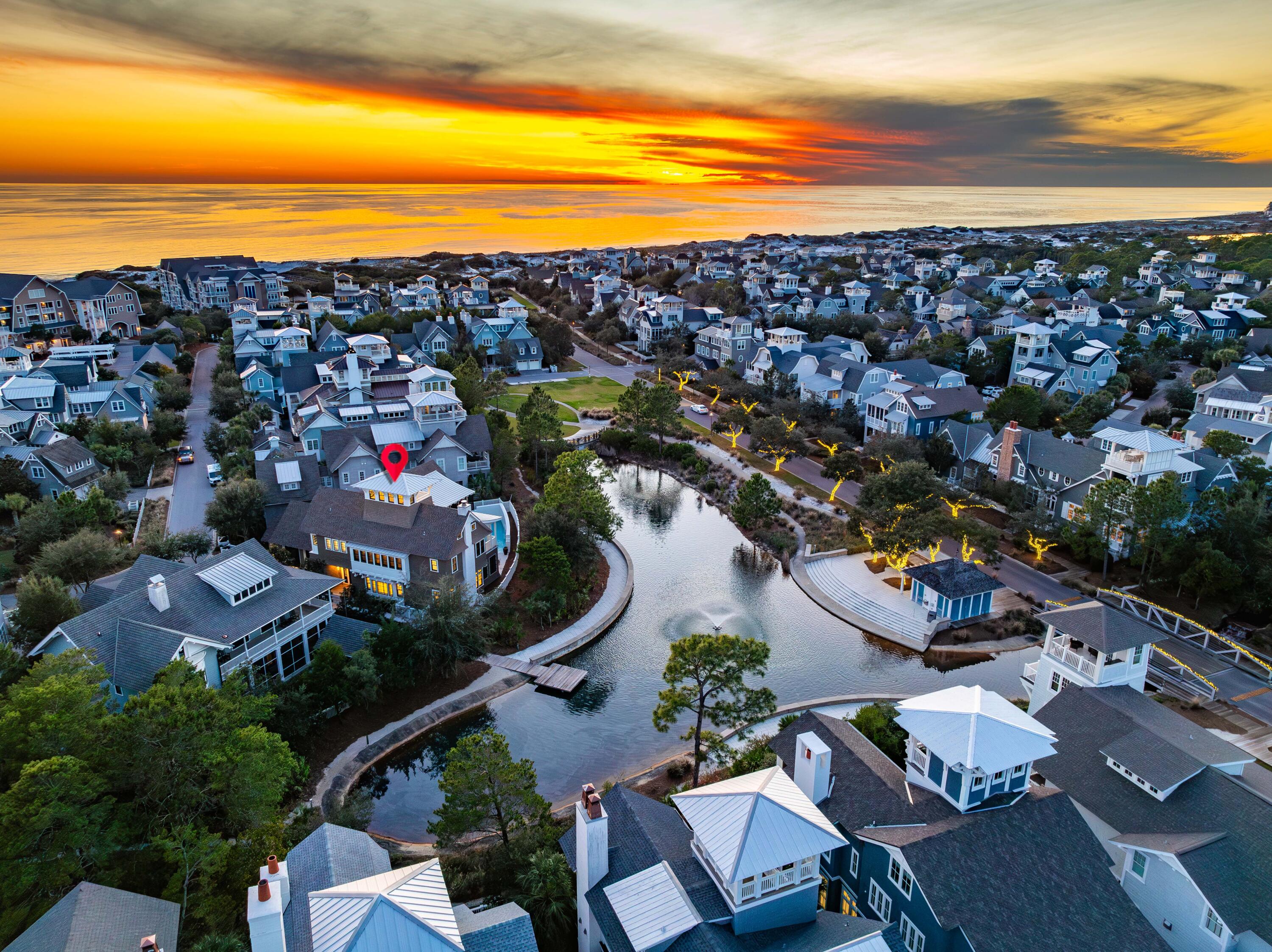 47 Compass Point Way Inlet Beach, FL 32461 - Photo 46 of 50 a view of city and ocean