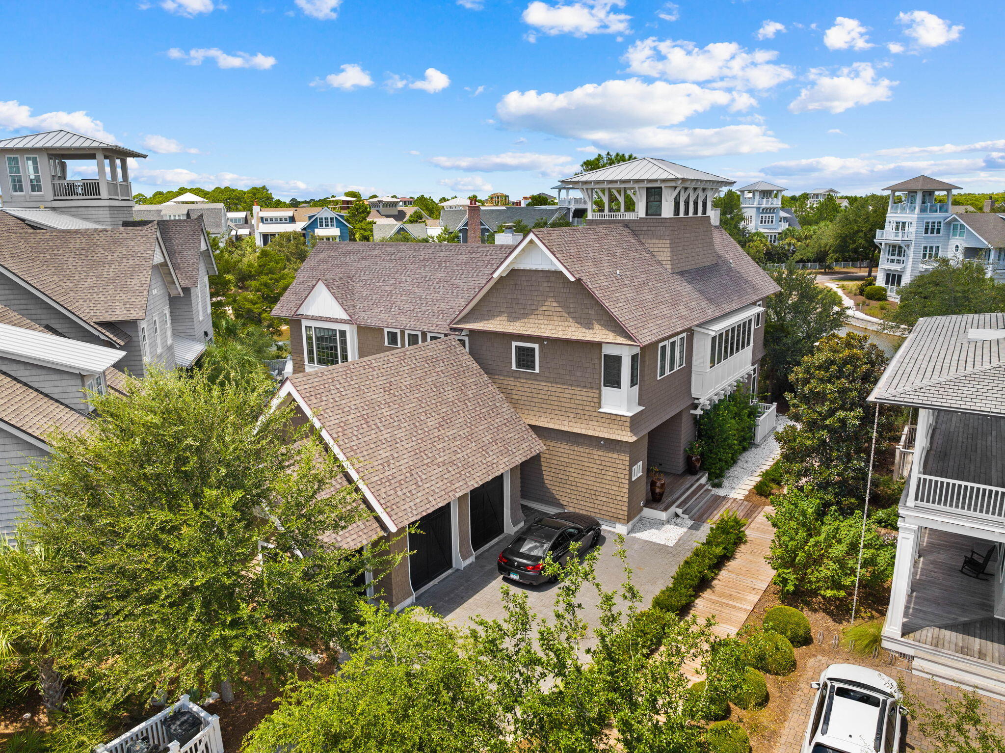 47 Compass Point Way Inlet Beach, FL 32461 - Photo 5 of 50 an aerial view of a house