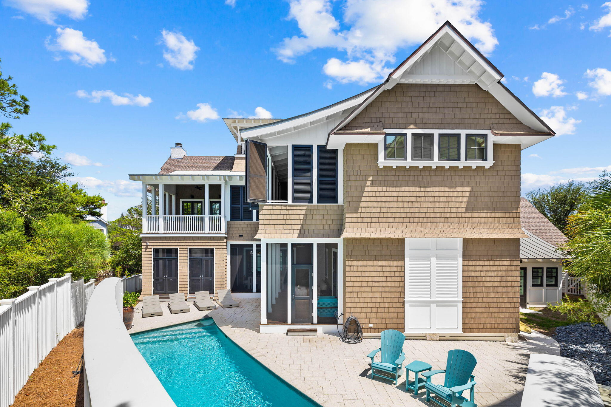 47 Compass Point Way Inlet Beach, FL 32461 - Photo 7 of 50 a front view of a house with a yard