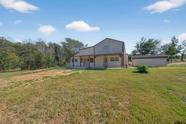 a view of porch with seating space