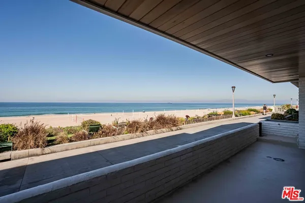 a view of an ocean beach