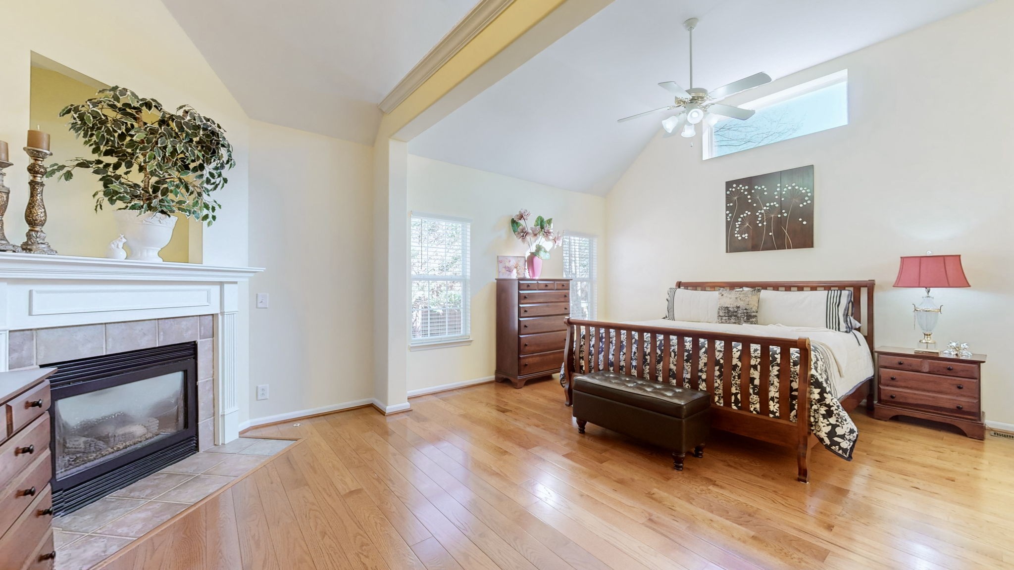 1608 Inverness Drive Spring Hill, TN 37174 - Photo 16 of 44 This massive primary suite is a true retreat! The sitting area is large enough to accommodate a sofa or a couple of nice chairs. Relax in front of the gas fireplace!
