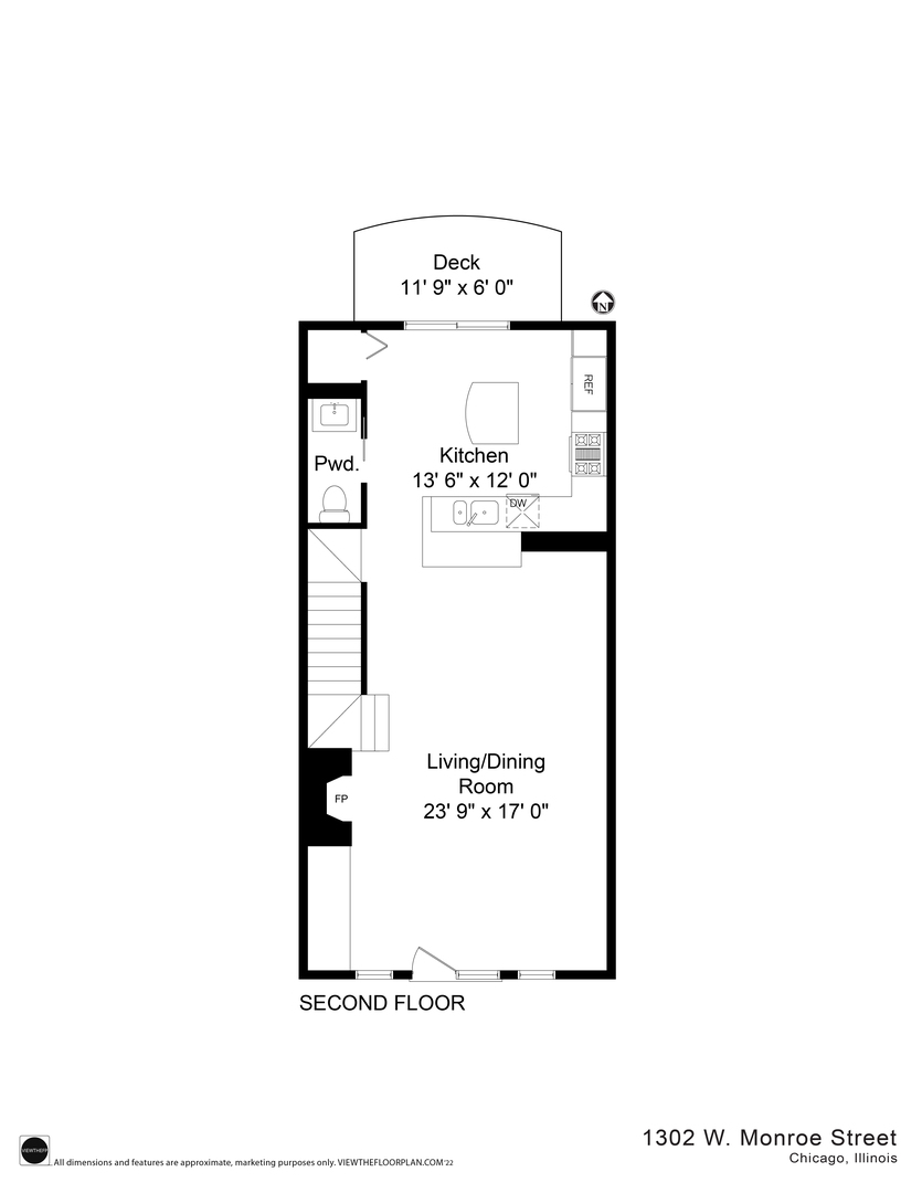 1302 West Monroe Street Chicago, IL 60607 - Photo 22 of 24