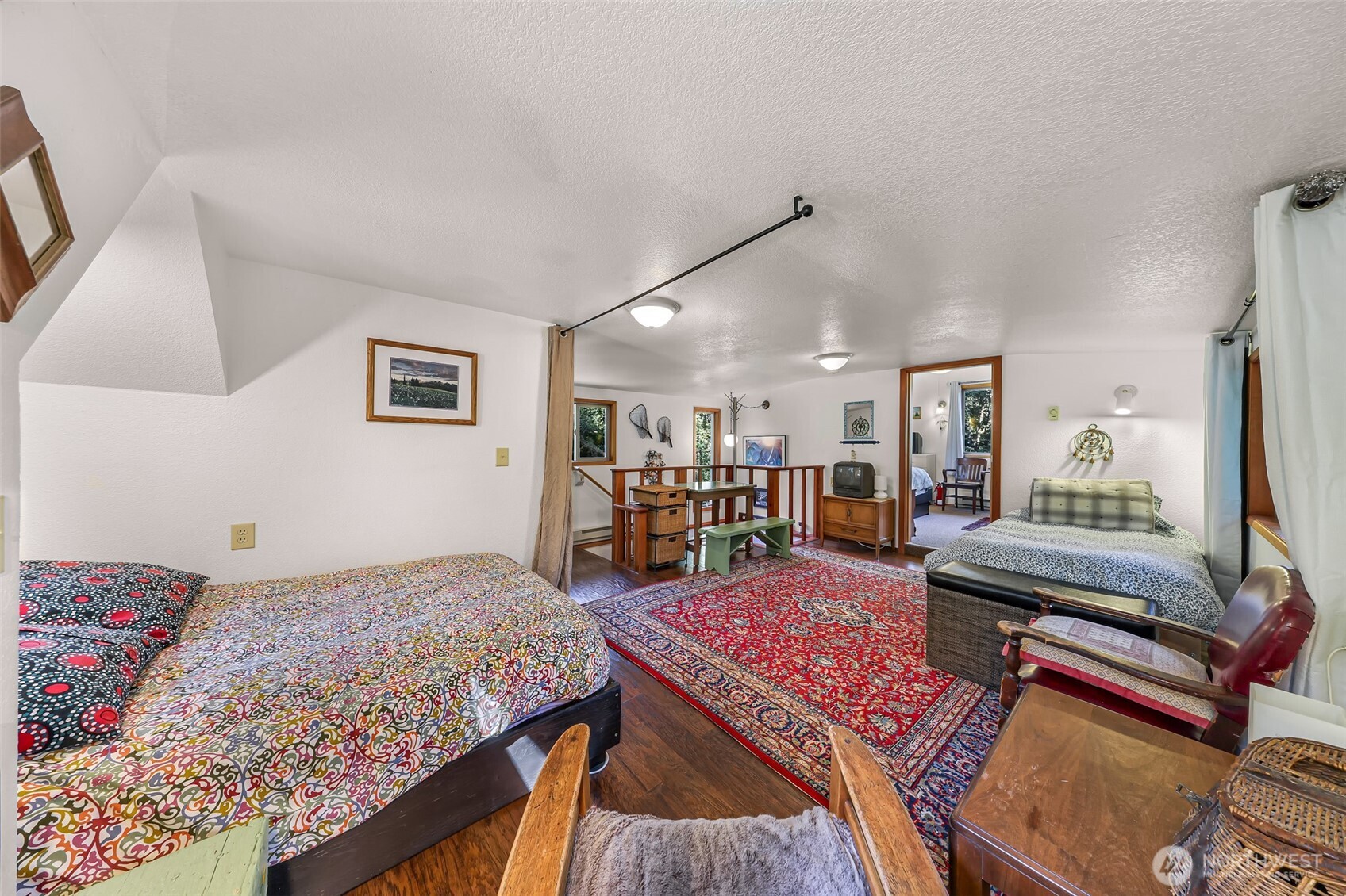 9778 Mt Baker Highway Deming, WA 98244 - Photo 20 of 40 a living room with furniture and wooden floor