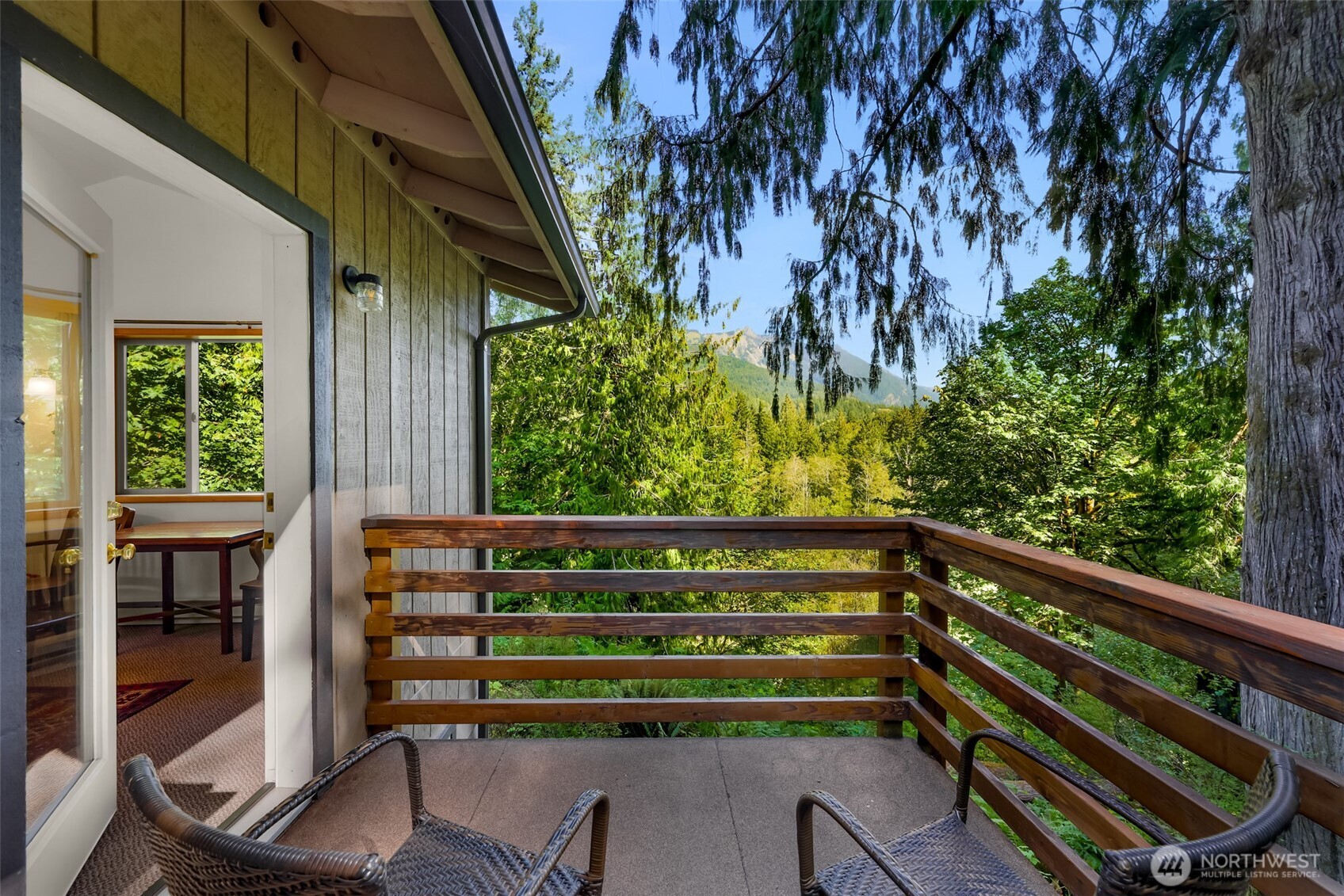 9778 Mt Baker Highway Deming, WA 98244 - Photo 26 of 40 a view of outdoor space with deck