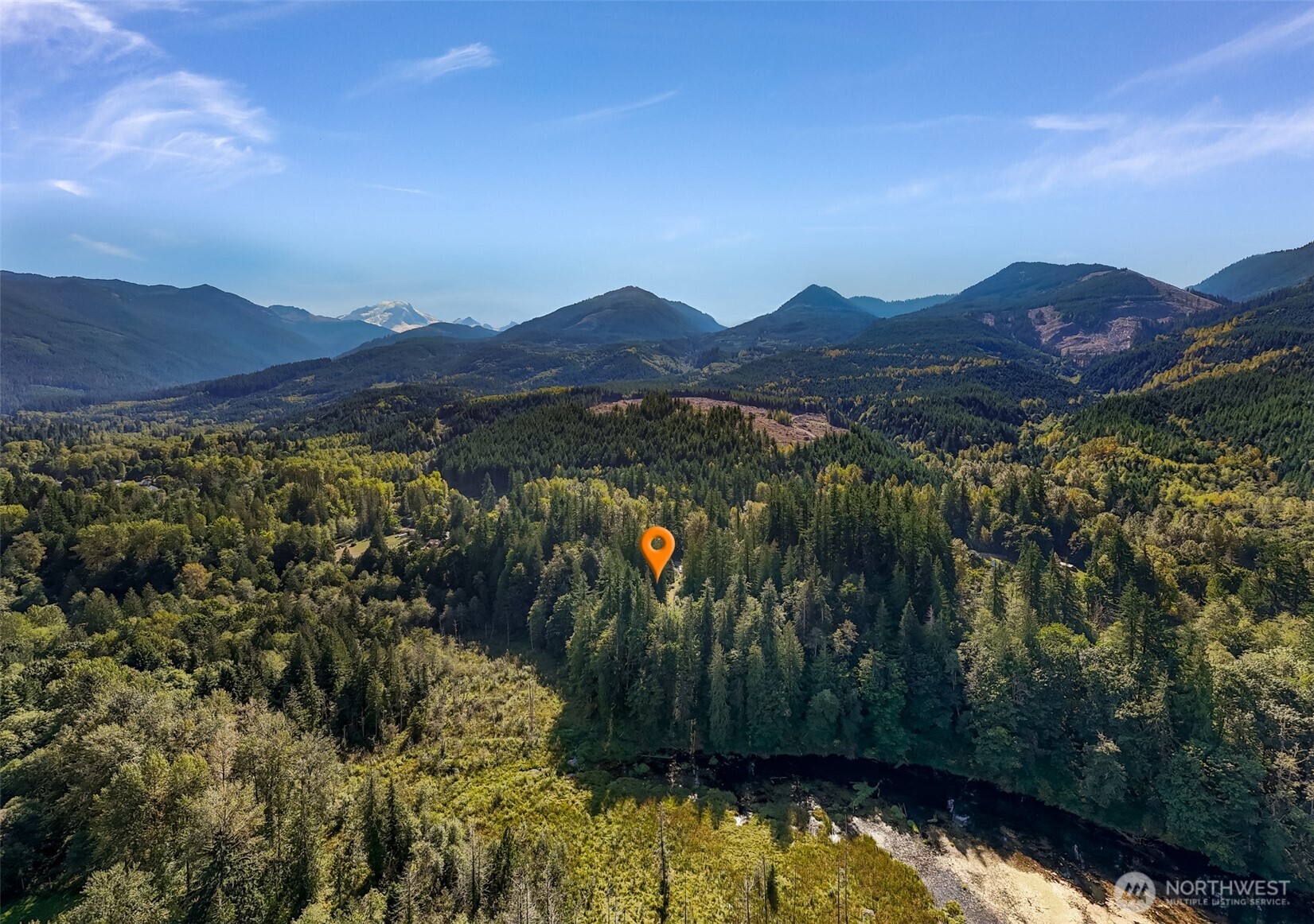 9778 Mt Baker Highway Deming, WA 98244 - Photo 37 of 40 a view of a city with a lake