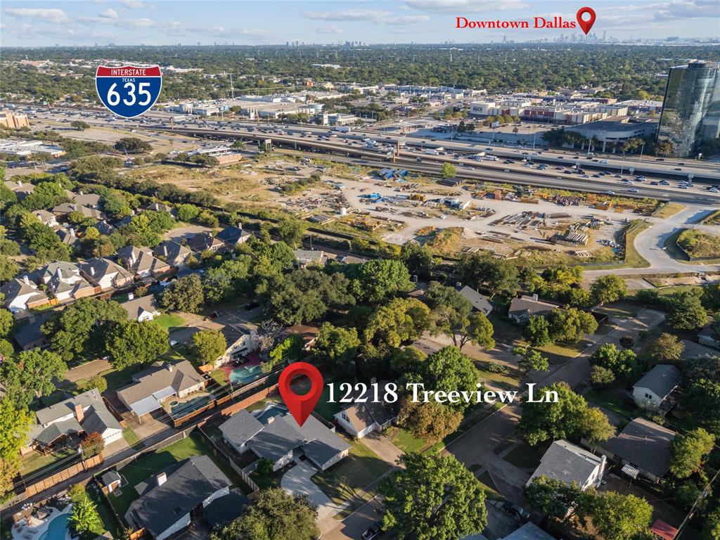 12218 Treeview Lane Farmers Branch, TX 75234 - Photo 16 of 17 view of city